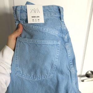 Zara wide leg jeans